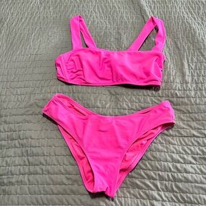 Vibrant Pink Bikini Set
